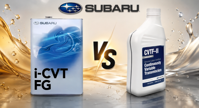Трансмиссионное масло Subaru CVTF vs CVTF-II — в чем разница и что выбрать